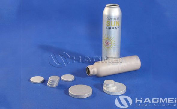 aluminum slugs for aerosol can making