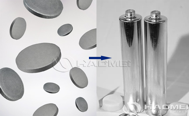 aluminum slugs for cosmetic tubes