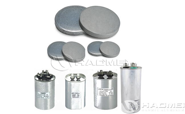 aluminum slugs for electronic capacitors