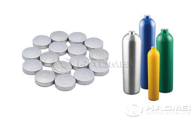 aluminum slugs for pressure cylinders