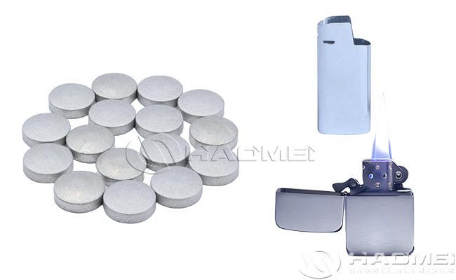 aluminum slugs for cigarette lighter shells