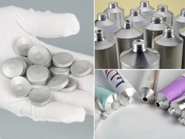 china aluminum slug for collapsible tube